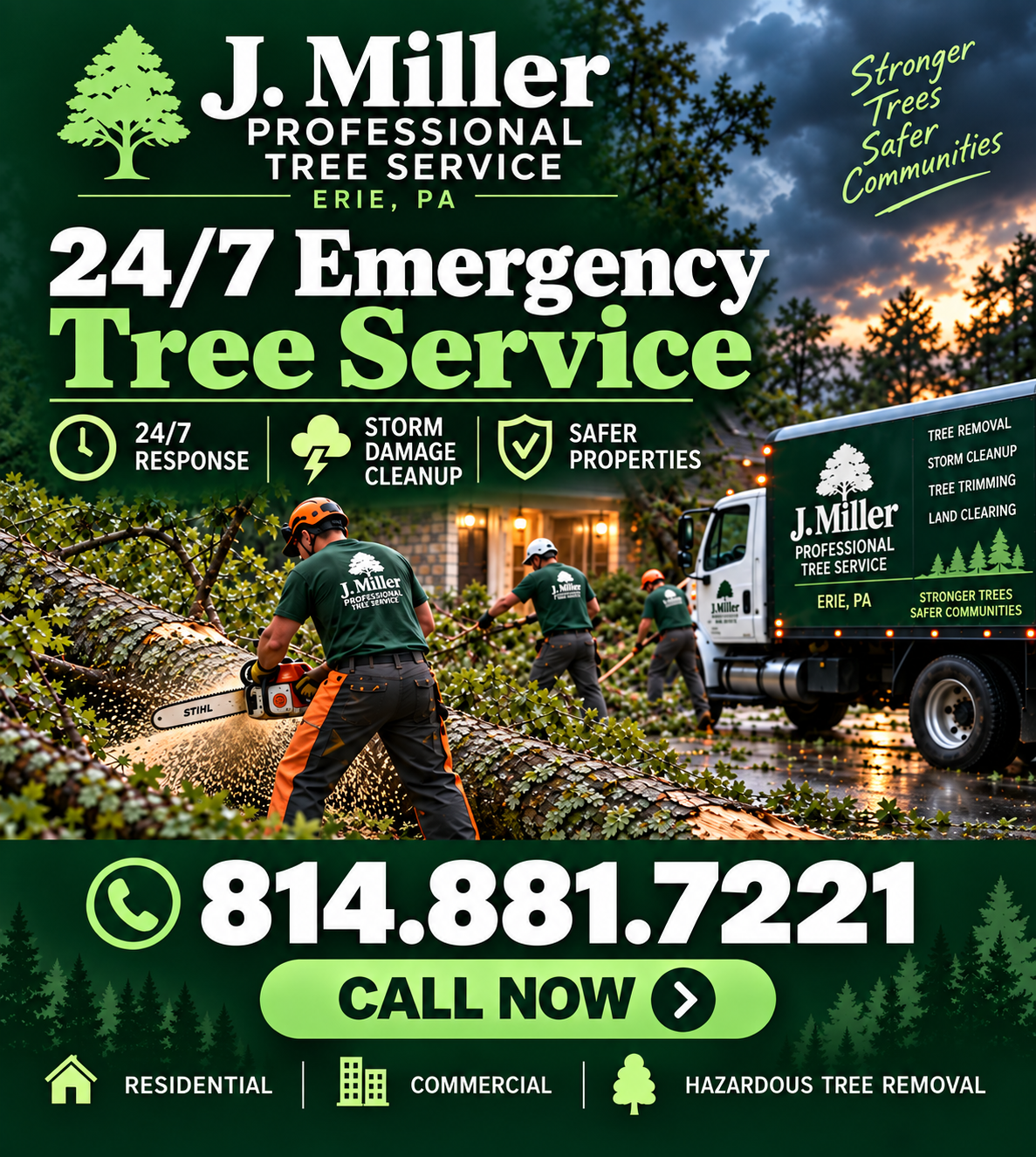 tree services erie pa